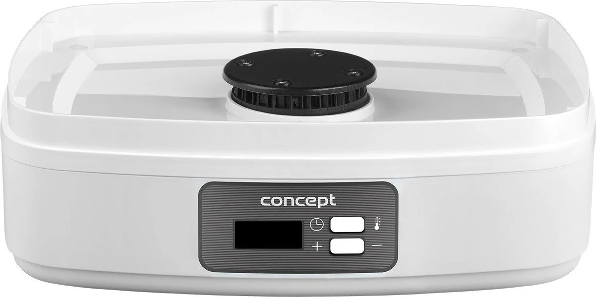 Sušilnik hrane, 6 prozornih pladnjev, Concept SO2080, bel