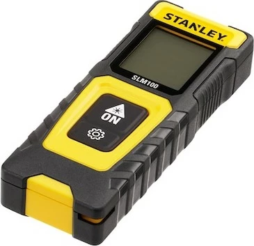 Laserjski daljinomer, 30 m, LCD, črno/rumen - Stanley SLM100