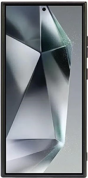 Ovitek Audi MagSafe za Samsung Galaxy S24 Ultra, umetno usnje, črn