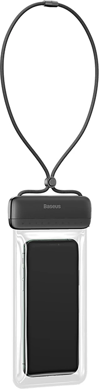 Vodoodporen ovitek za pametni telefon, Baseus AquaGlide BS-PC029, IPX8, s Slide Lock, črn