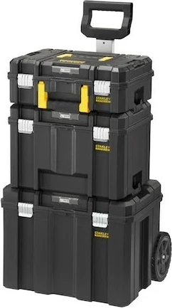 Modularna kaseta za orodje Stanley FATMAX FMST75753-9, črna, s kolesi