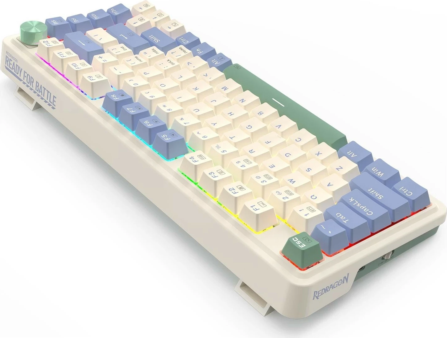 Mehanska tipkovnica, Redragon K673CPG-RGB-PRO ULTRA PRO, RGB, bela