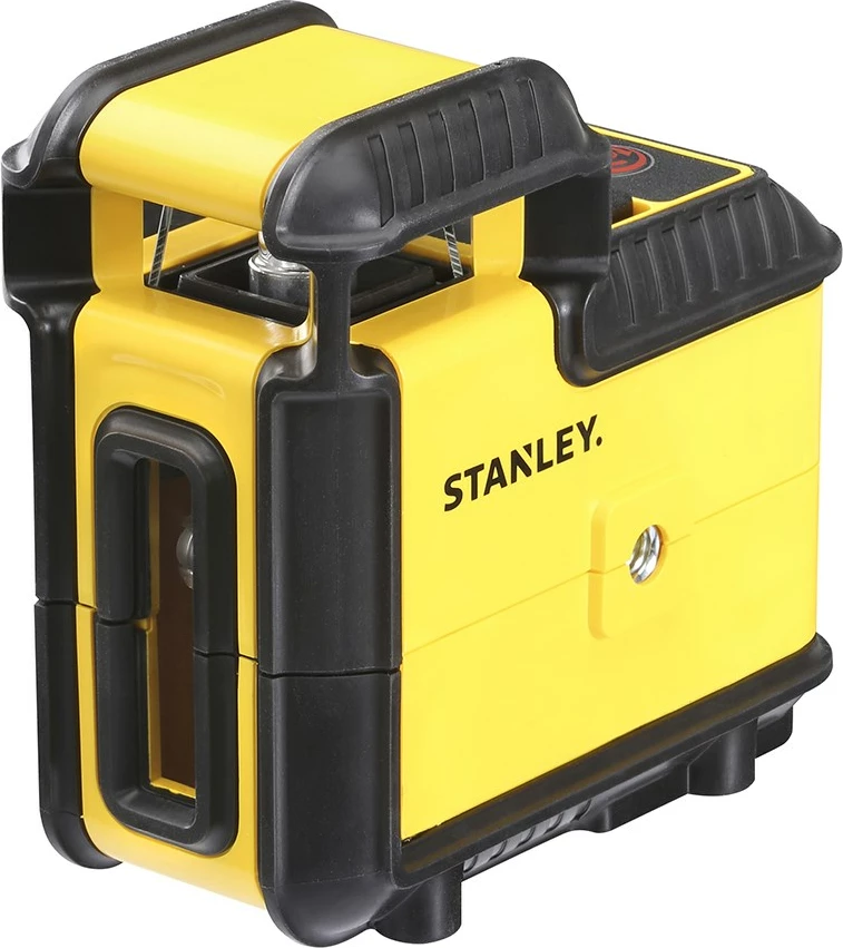 Laserski nivel, Stanley STHT77504-1, 360°, rdeča črta, na baterije, rumeno/črn