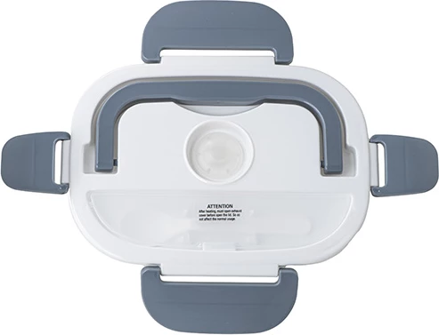 Električna posoda za kosilo Adler CR 4483, 1 L, dve pregradi, 12 V & 220–240 V, siva