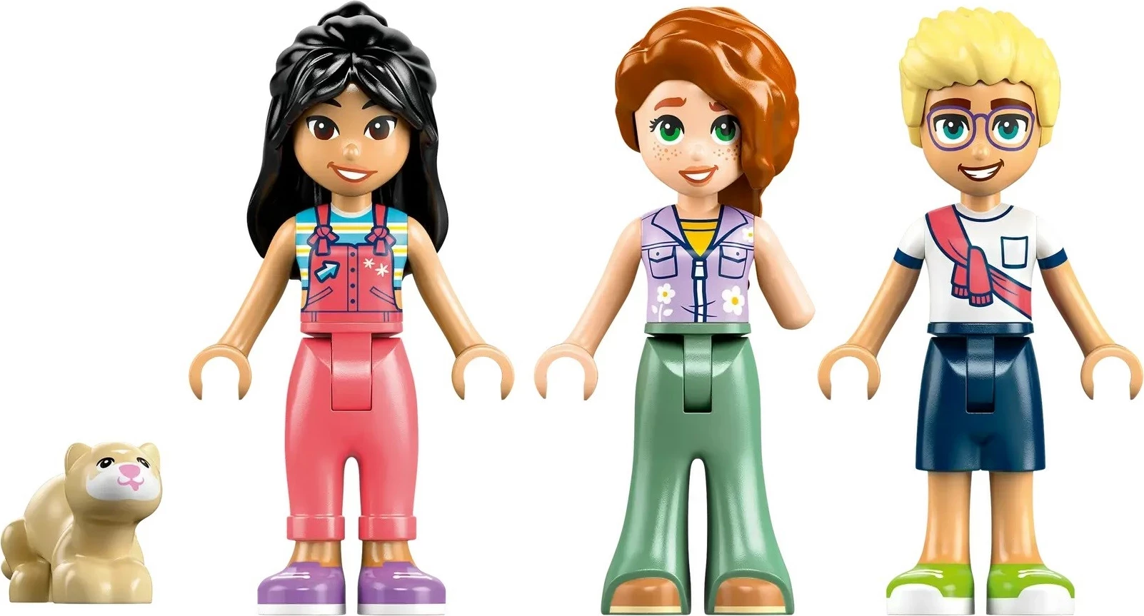 Kamper za pustolovščine LEGO FRIENDS 42663, 3 minifigure