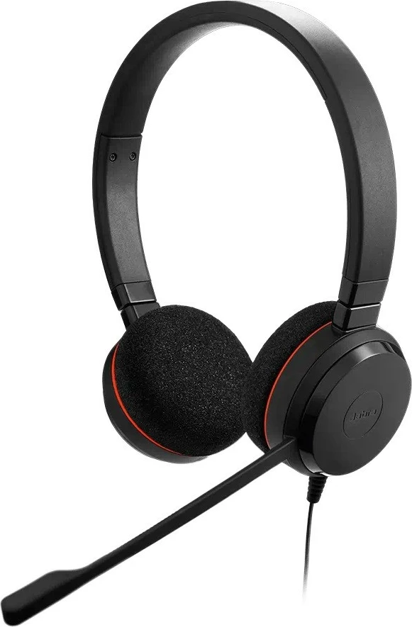 Slušalke z mikrofonom Jabra Evolve 20 MS Stereo, USB-A/USB-C, črne