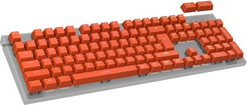 Komplet pokrovčkov za tipke Genesis Lead 300 Double Shot, oranžni