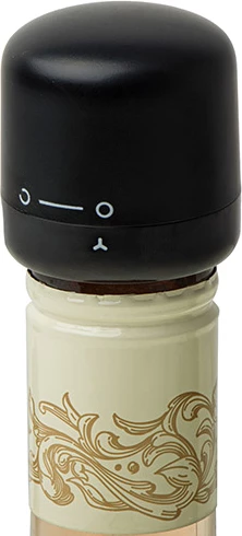 Električni odpirač za vino Adler AD 4509, z rezilom folije in zamaškom, za zamaške 20–24 mm, na 4xAA, črn, komplet