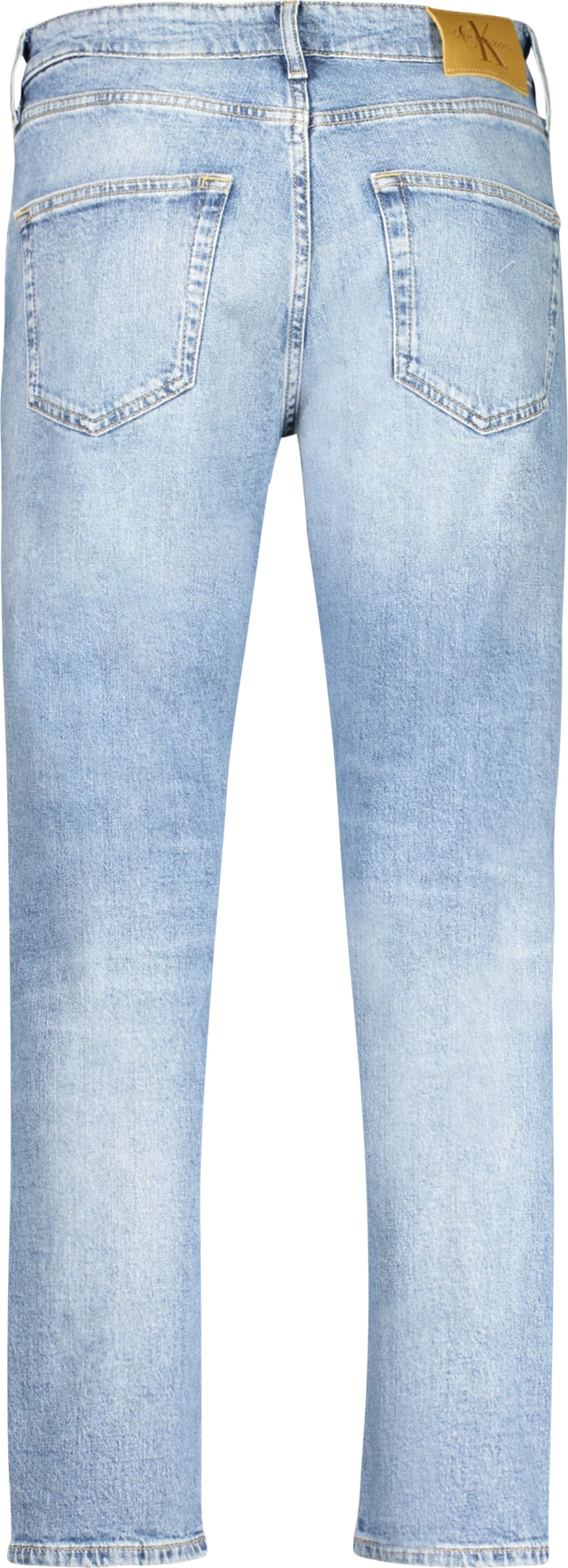 Jeansi za moške Calvin Klein Jeans Denim, svetlo modri