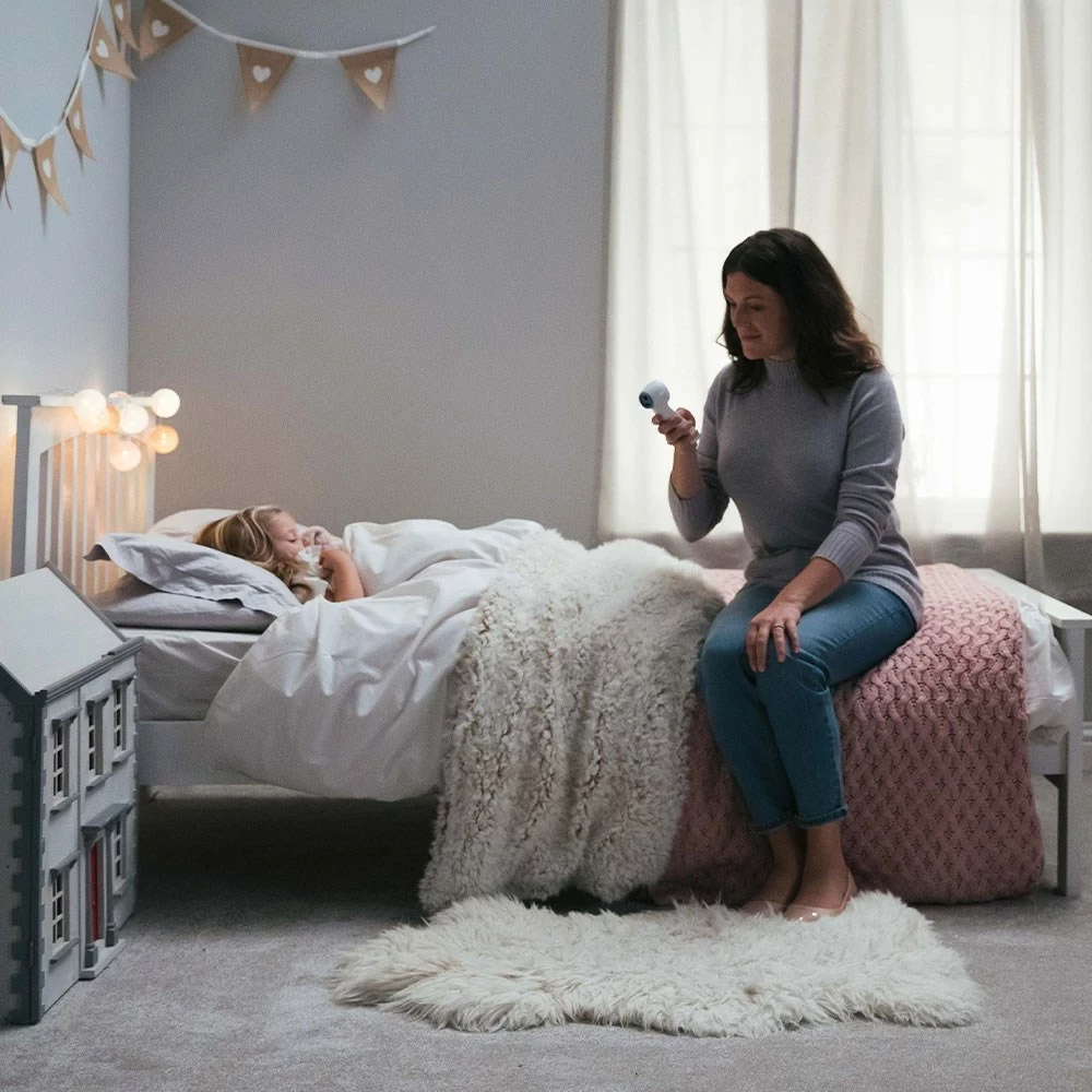 Termometer za čelo Braun BNT400, merjenje na daljavo, bel