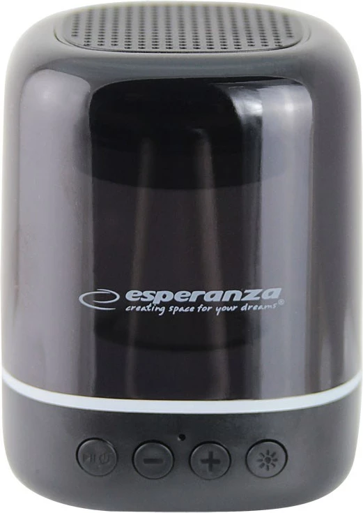 Prenosen zvočnik LED Esperanza EP154, 3 W, črn