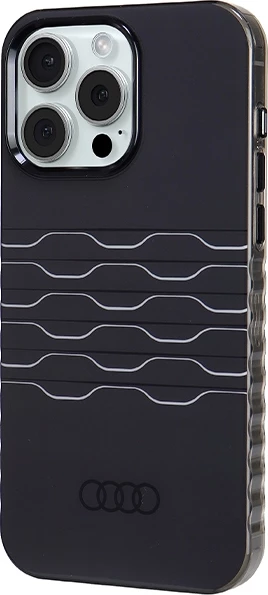Ovitek z motivom Audi IML MagSafe za iPhone 15 Pro Max, črn