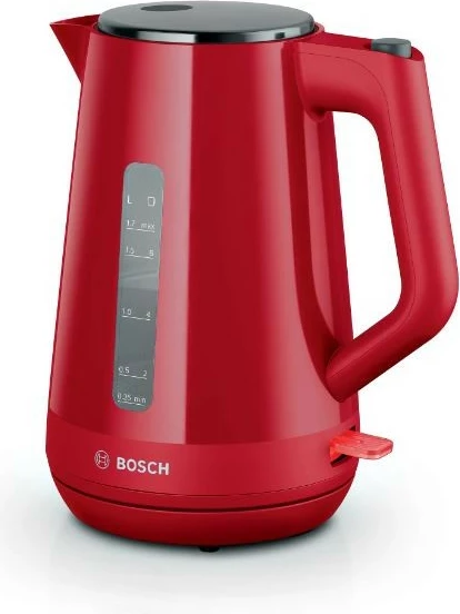 Električni grelnik vode MyMoment TWK1M124 Bosch, 1,7 L, rdeč