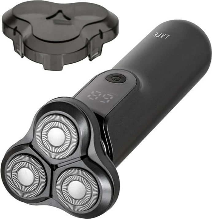 Brivnik Lafe MasterGlide, 90 min baterija, mokro in suho, trojni sistem britja, črn