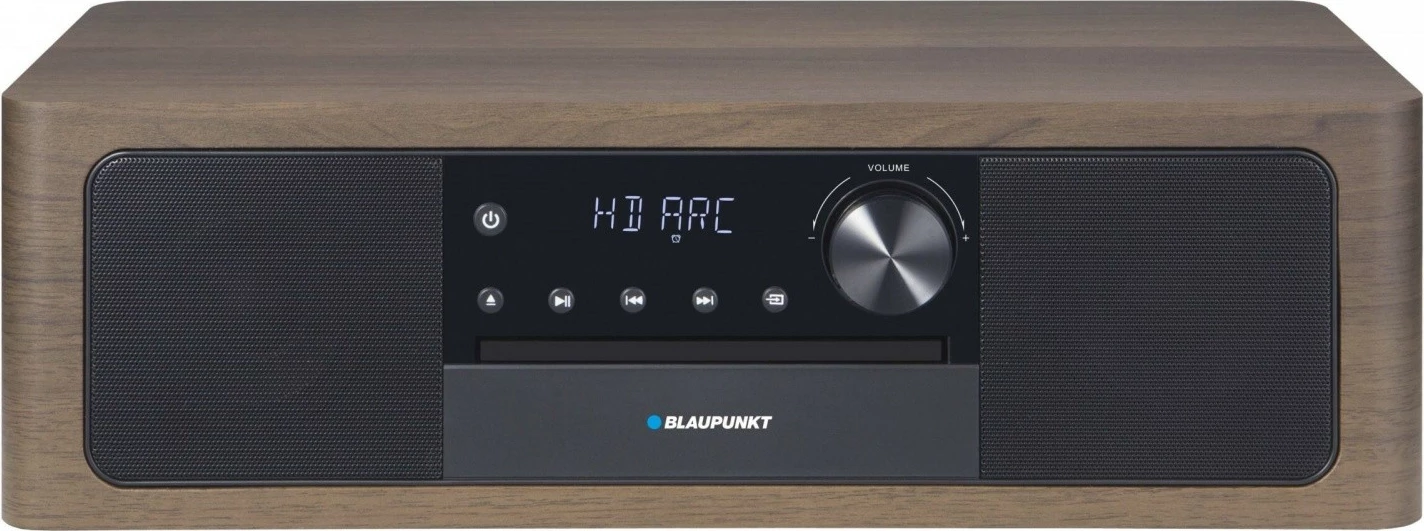Mikro HiFi, Blaupunkt MS22BT, Bluetooth, HDMI ARC, CD/MP3/USB/AUX, barva lesa