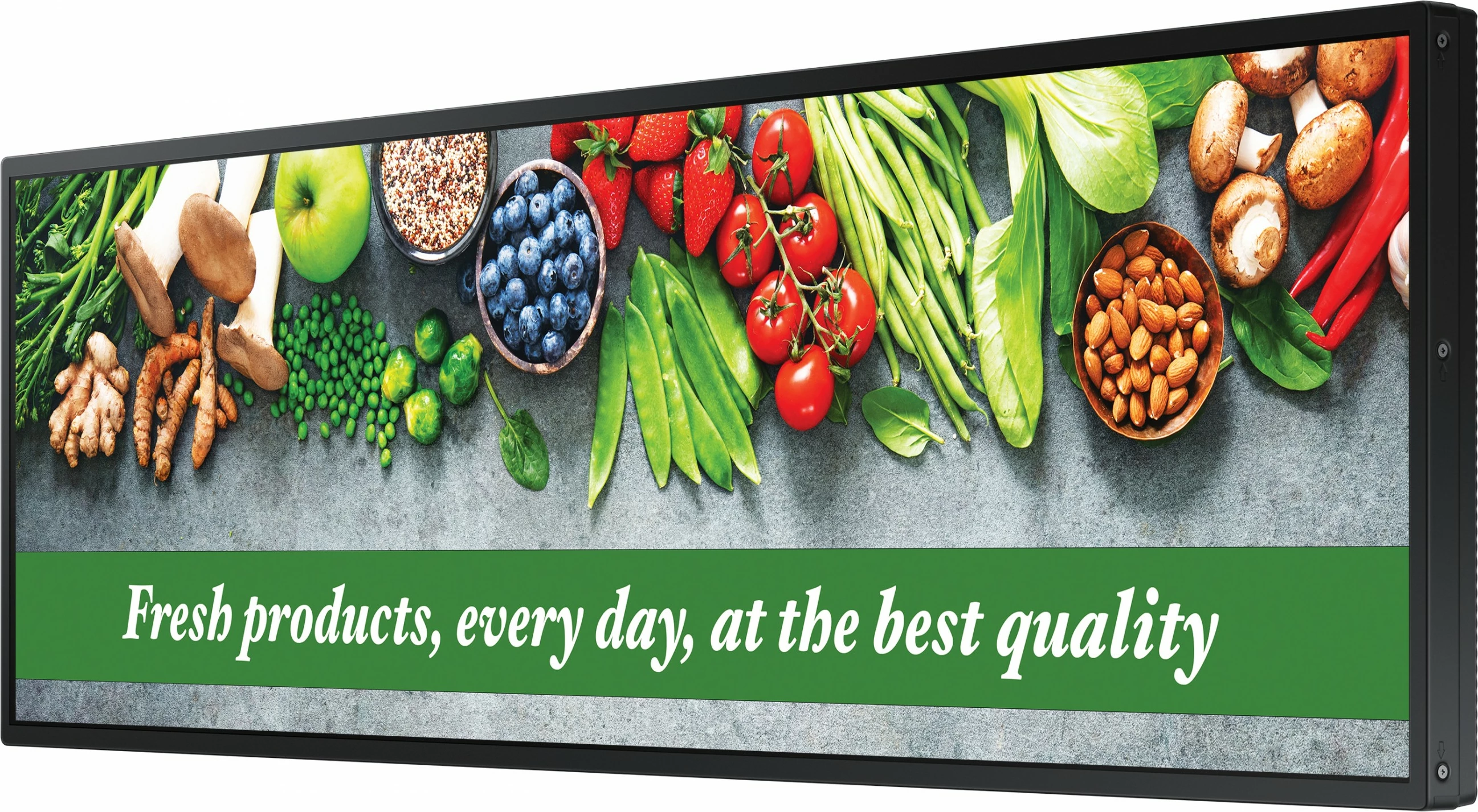 Dolgi zaslon Samsung Smart Signage SH37C, 37 palcev, 8GB, Wi‑Fi, črn