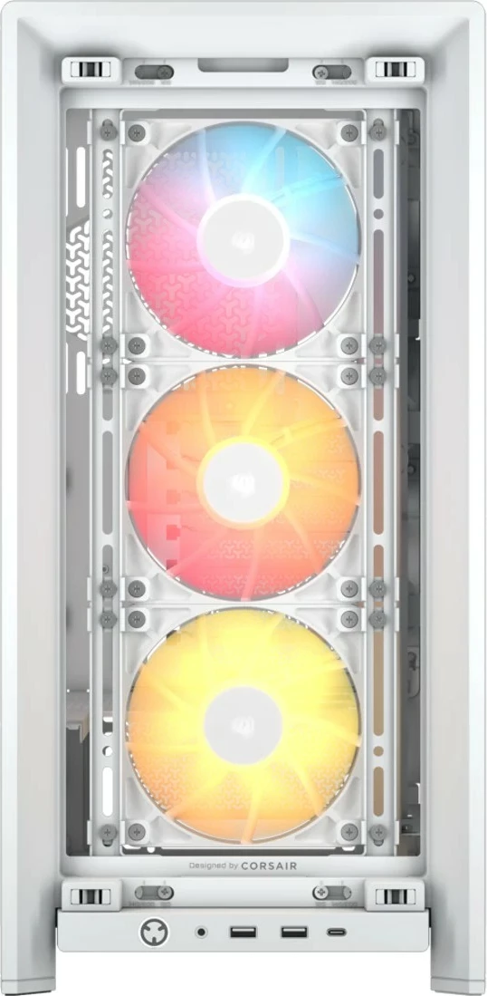 Ohišje Corsair FRAME 4000D RS ARGB, Midi Tower, belo
