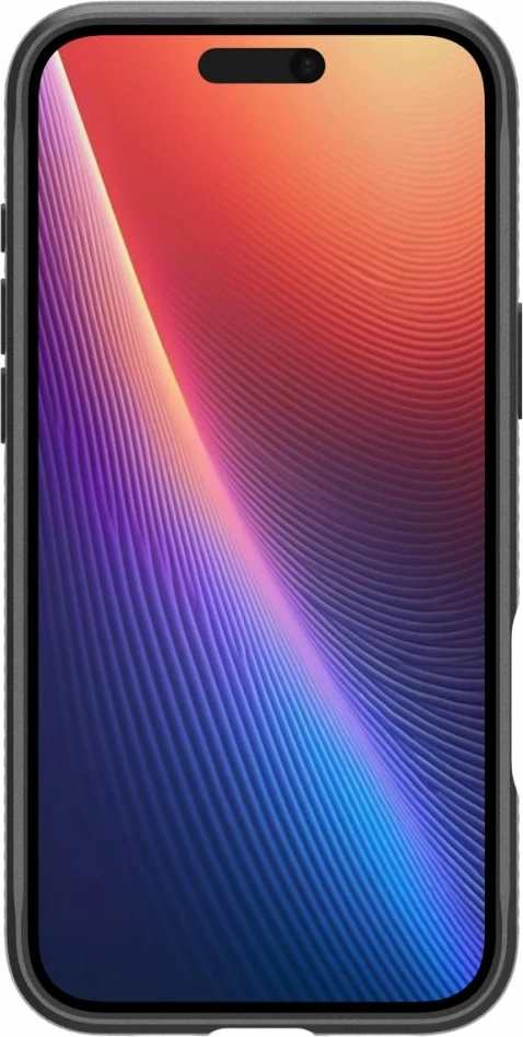 Ovitek za telefon Rugged Armor MagSafe Spigen za iPhone 16, črn