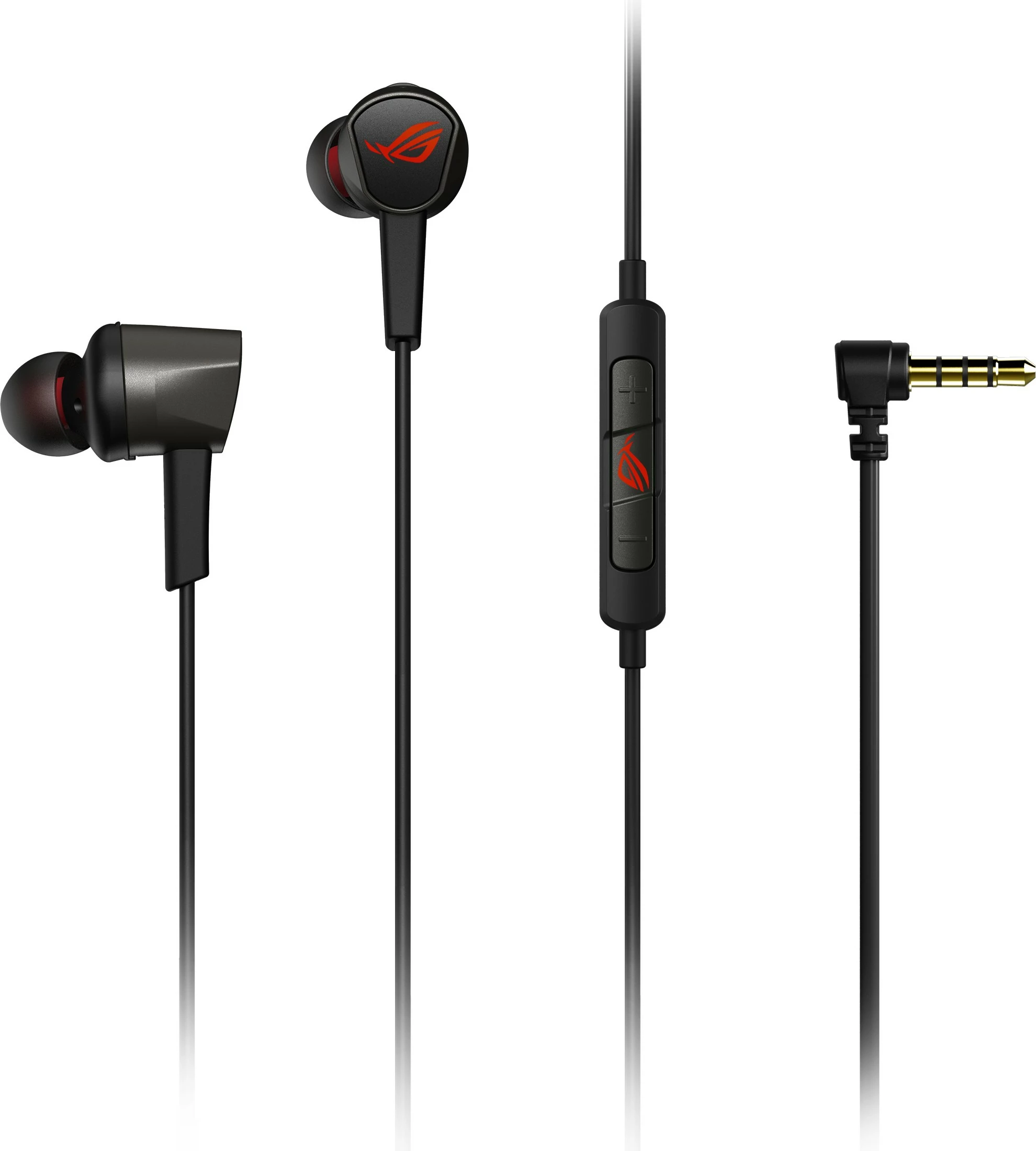 Gaming slušalke ROG Cetra Core II ASUS, in-ear, z žico, 3,5 mm, črne