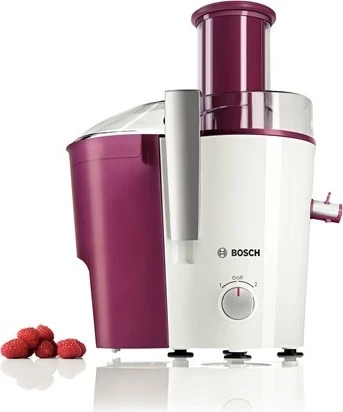 Shtrydhëse frutash Bosch MES25C0, 700 W, vijolična/bela/prozorna