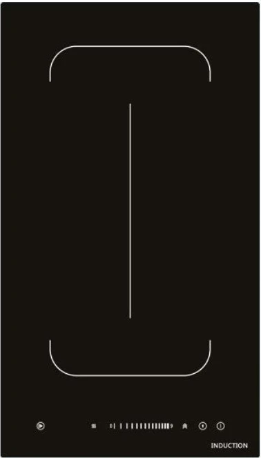 Indukcijska plošča MPM MPM-30-IM-09, črna