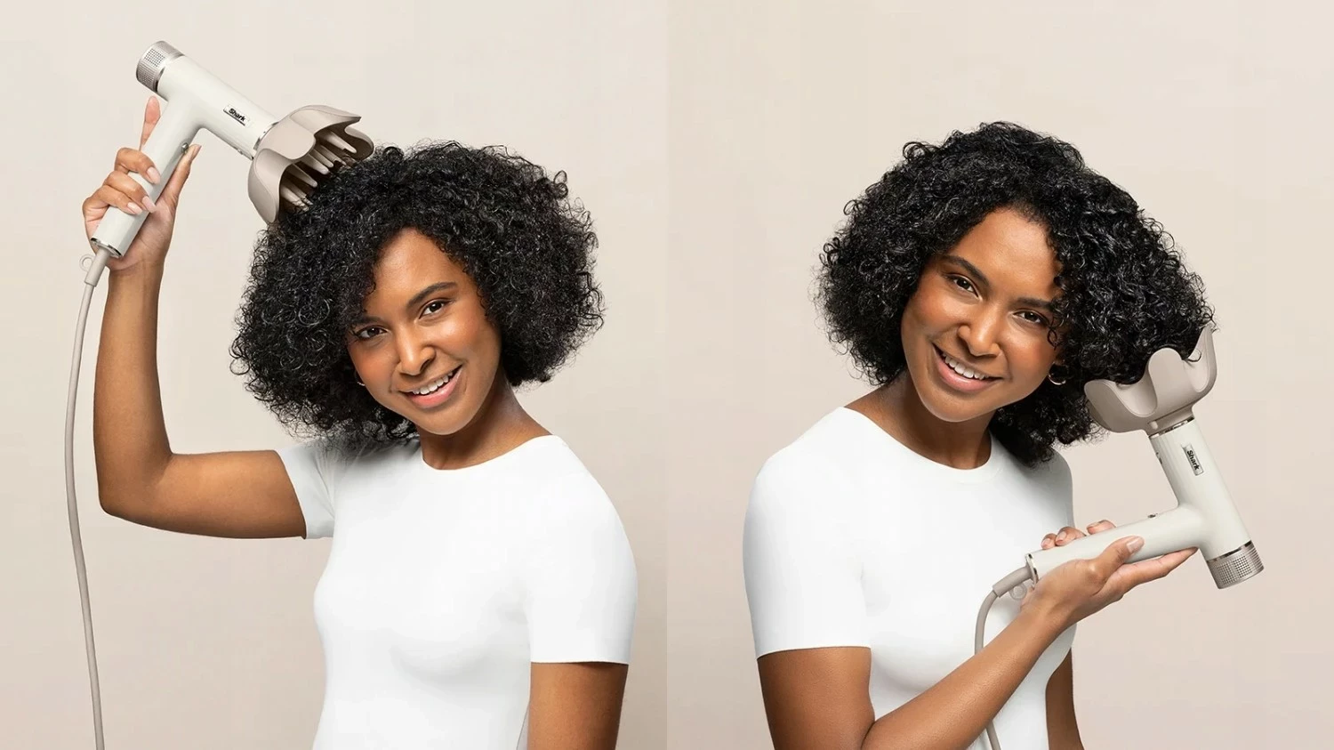 Sušilec za lase Shark SpeedStyle HD334EU, 1700 W, bel