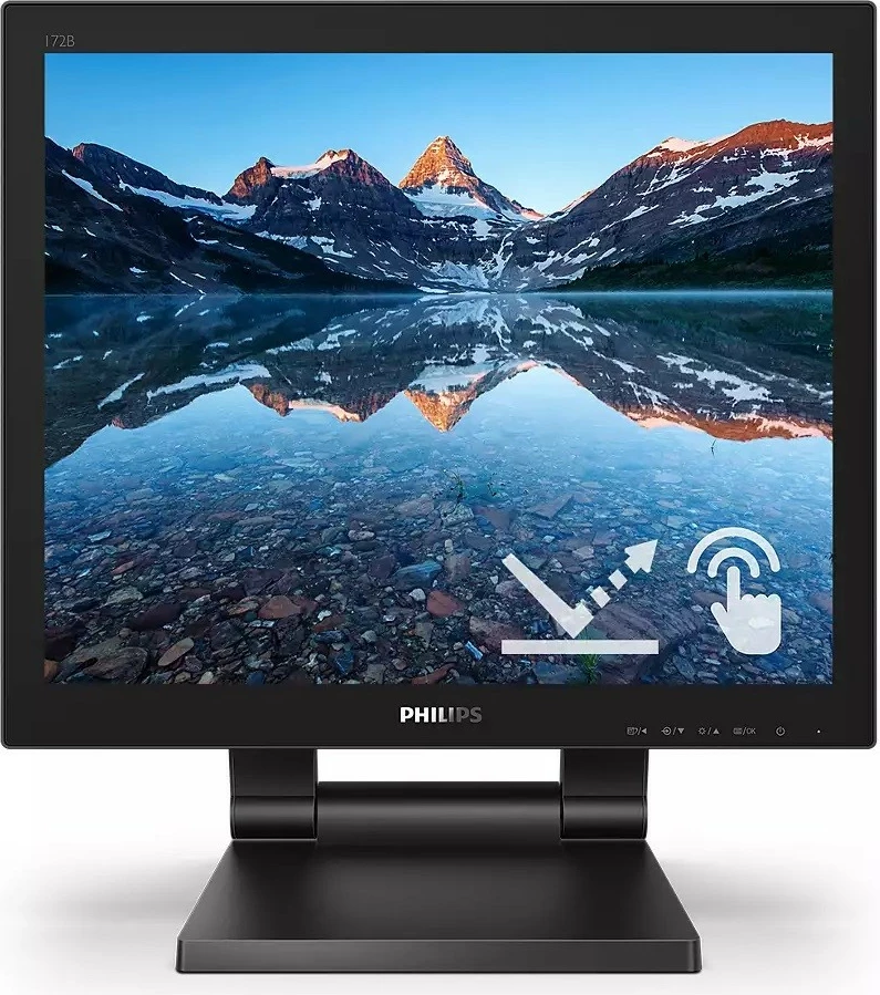 Zaslon na dotik 17" Philips 172B9TL, LED, HDMI, DP, DVI, črn
