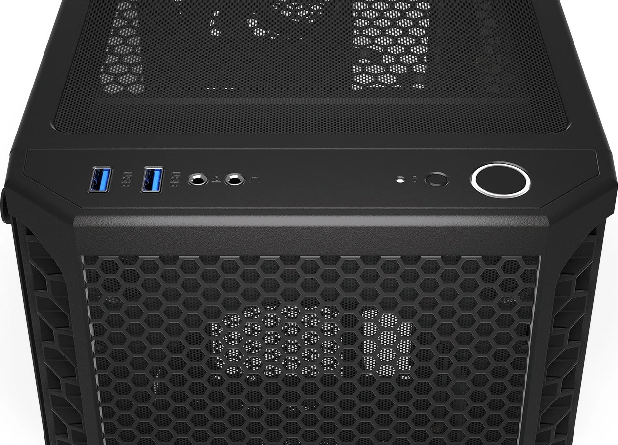 Midi tower ohišje s kaljenim steklom Endorfy Signum 300 Core, črna