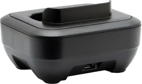 Polnilec za baterije za dvosmerni radio Motorola PMLN8231AR, 2 kosa, črn