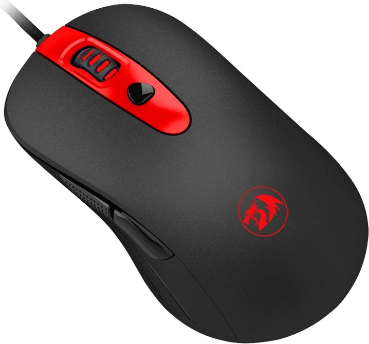 Gaming miška Redragon Gerberus RED-M703, z žico, 7200 DPI, črna