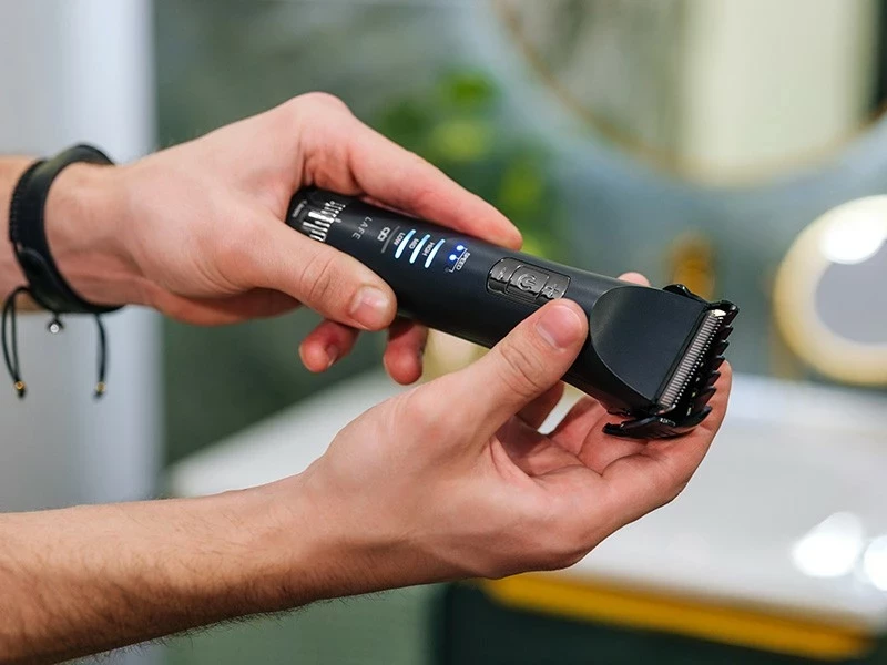 Trymer Lafe MasterTrim, 1800 mAh, 13 nastavkov, črn