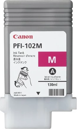 Toner kartuša magenta Canon PFI-102M, 130 ml