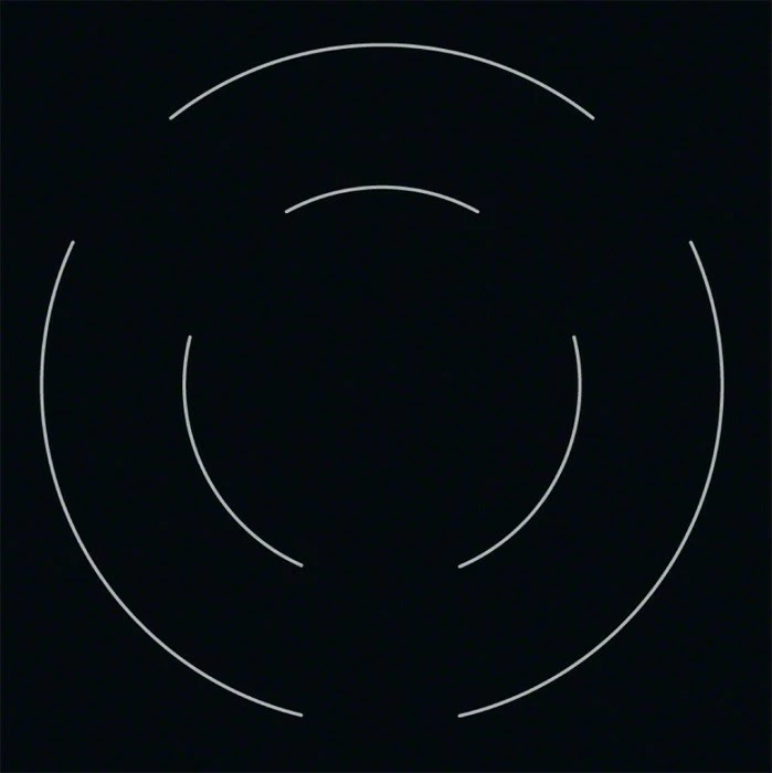 Keramična kuhalna plošča Electrolux EHF6342XOK, 4 kuhališča, črna, vgradna