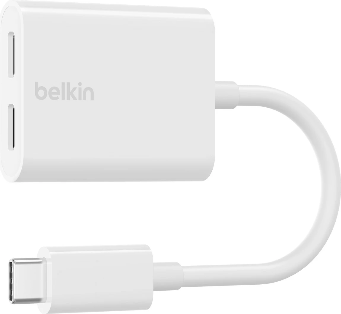 Adapter USB Type-C Belkin F7U081BTWH, 60 W, bel