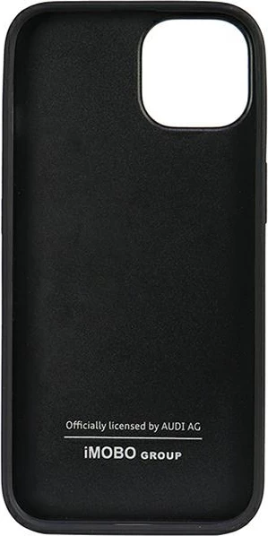 Ovitek iz pravega usnja za iPhone 12/12 Pro 6,1", Audi, črn