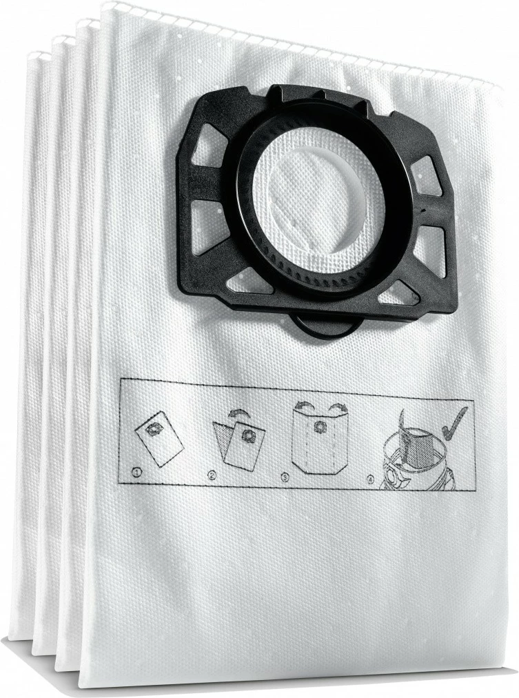 Filter vrečke, netkane, Karcher 2.863-006.0, za WD4/WD5/WD6, komplet 5 kosov