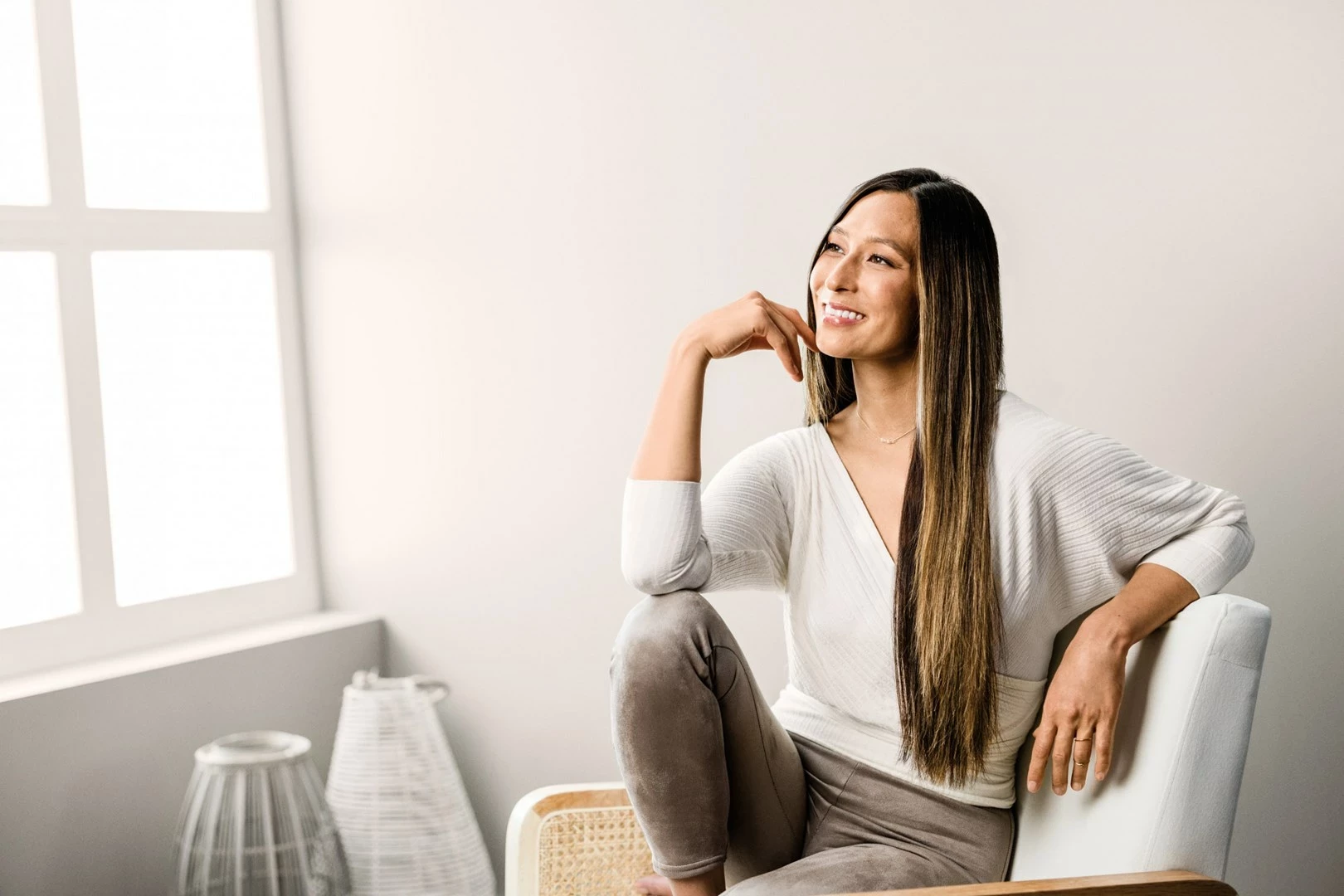 Multistyler za stiliziranje las Shark HD424SLEU, Warm Champagne