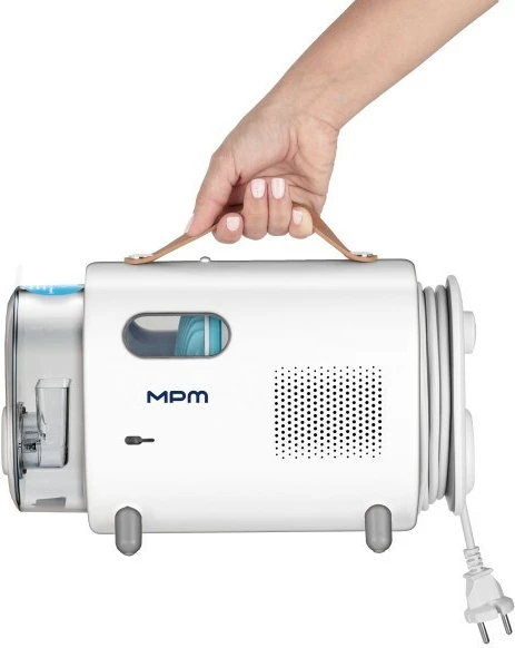 Naprava za nego psov in mačk z električnim sesalnikom in strižnikom dlak MPM MOD-100, siva