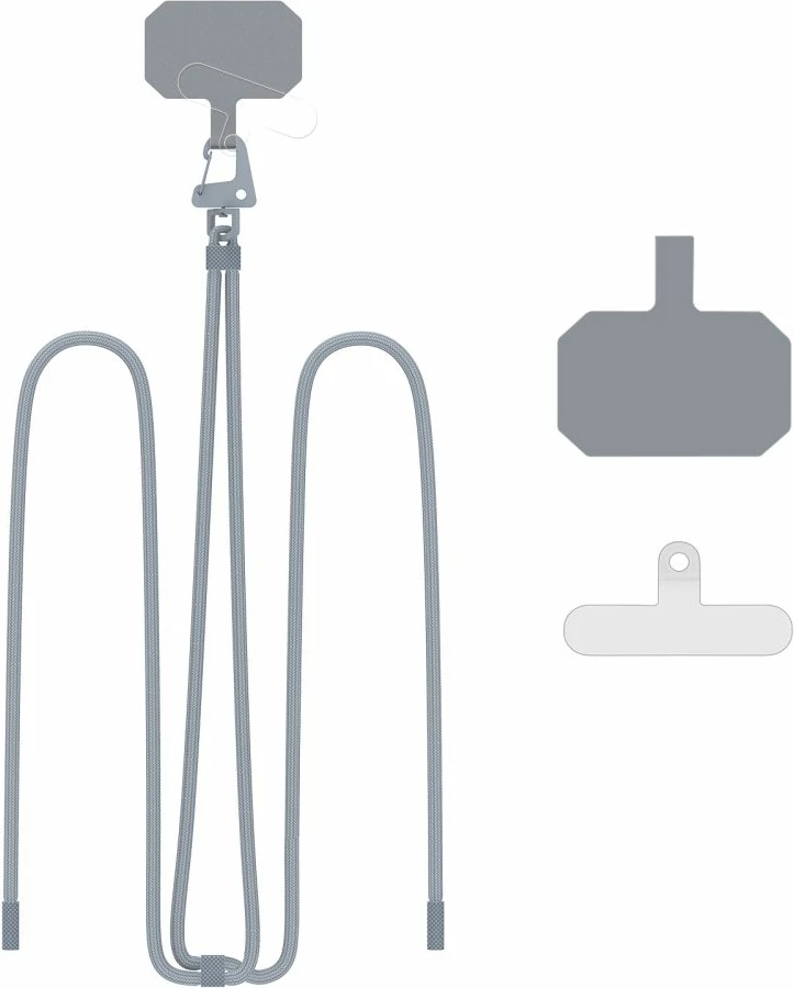 Prečni trak za pametni telefon, nastavljiv, siv Tech-Protect C5S