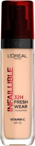 Fondacija L'Oreal Paris Infallible 32H Fresh Wear 110 Rose Vanilla, 30 ml