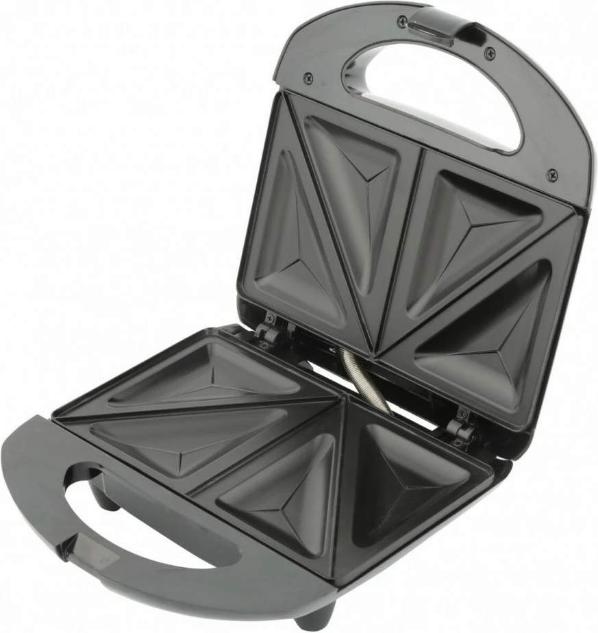 Toster za sendviče Blaupunkt SMS411, 750 W, 4 sendviči, inox/črn