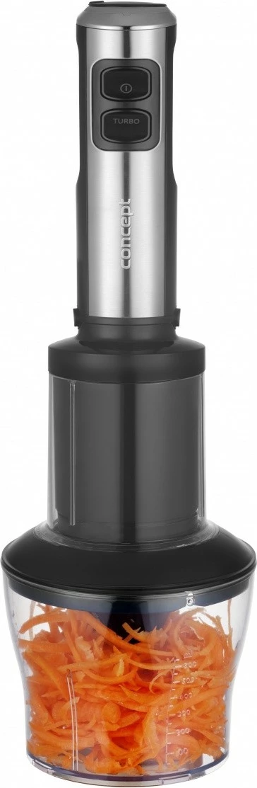 Roko mešalnik Concept TM5500, 1500 W, komplet dodatkov, inox/črn