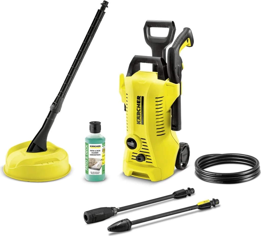 Pritisni čistilec Karcher K 2 POWER CONTROL HOME, električni, 360 l/h, črno-rumena