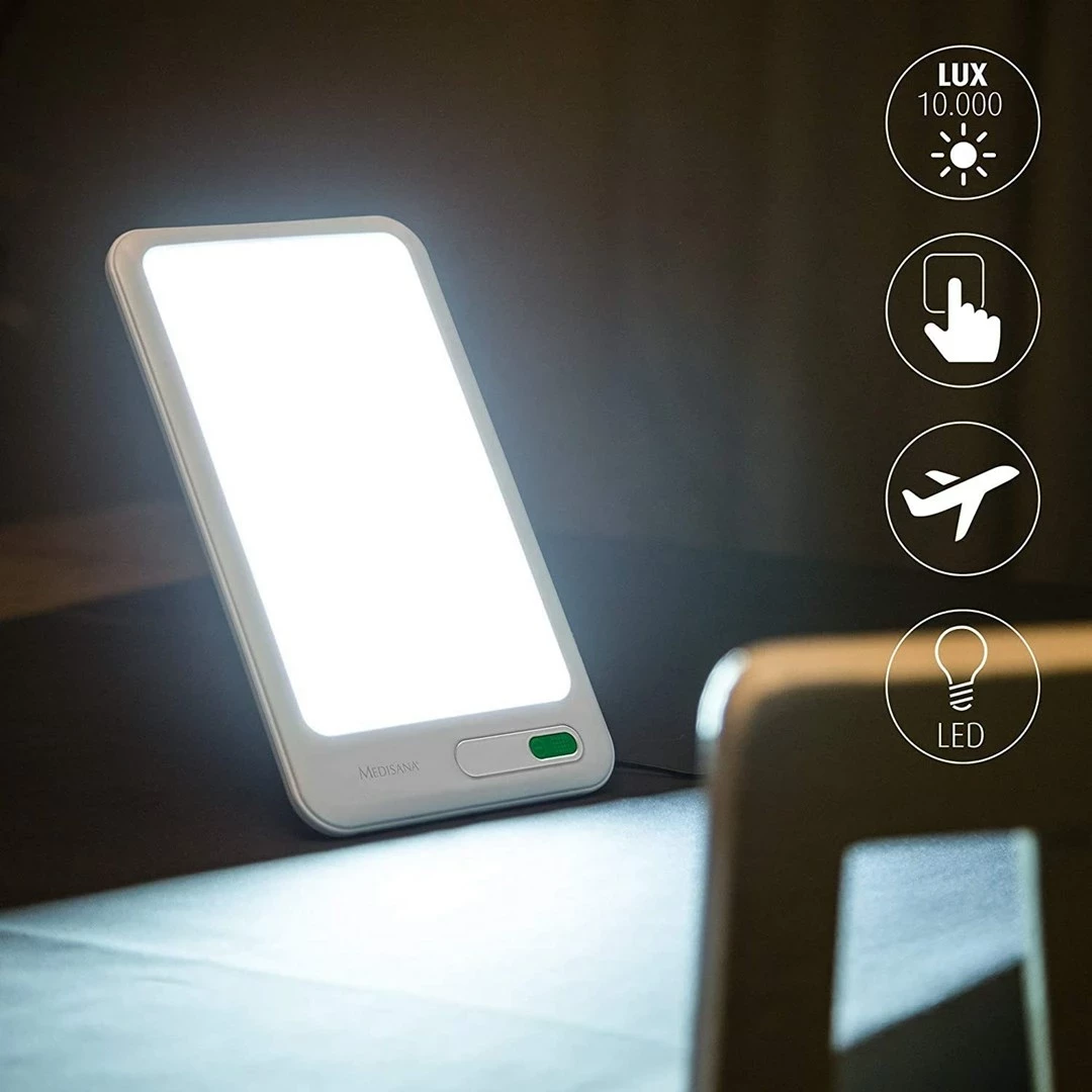 Dnevna svetilka Medisana LT 460, LED, 20x12 cm, bela
