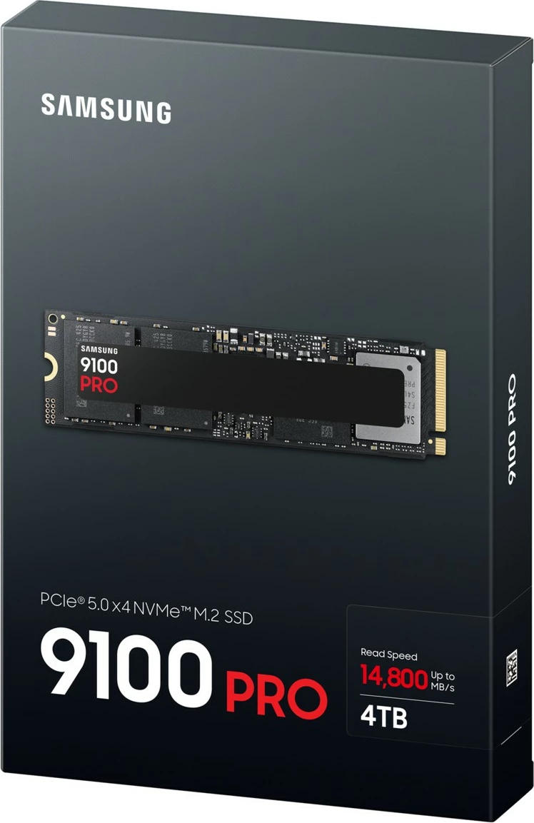 SSD Samsung 9100 PRO, 4 TB, PCIe 5.0, M.2