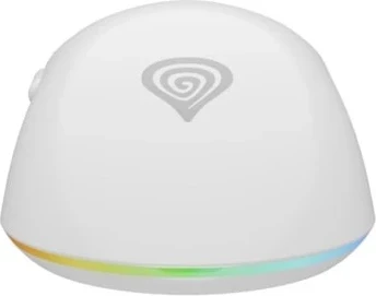 Brezžični igralni miš Zircon XIII, RGB, 26.000 DPI, 7 gumbov, bela - Genesis