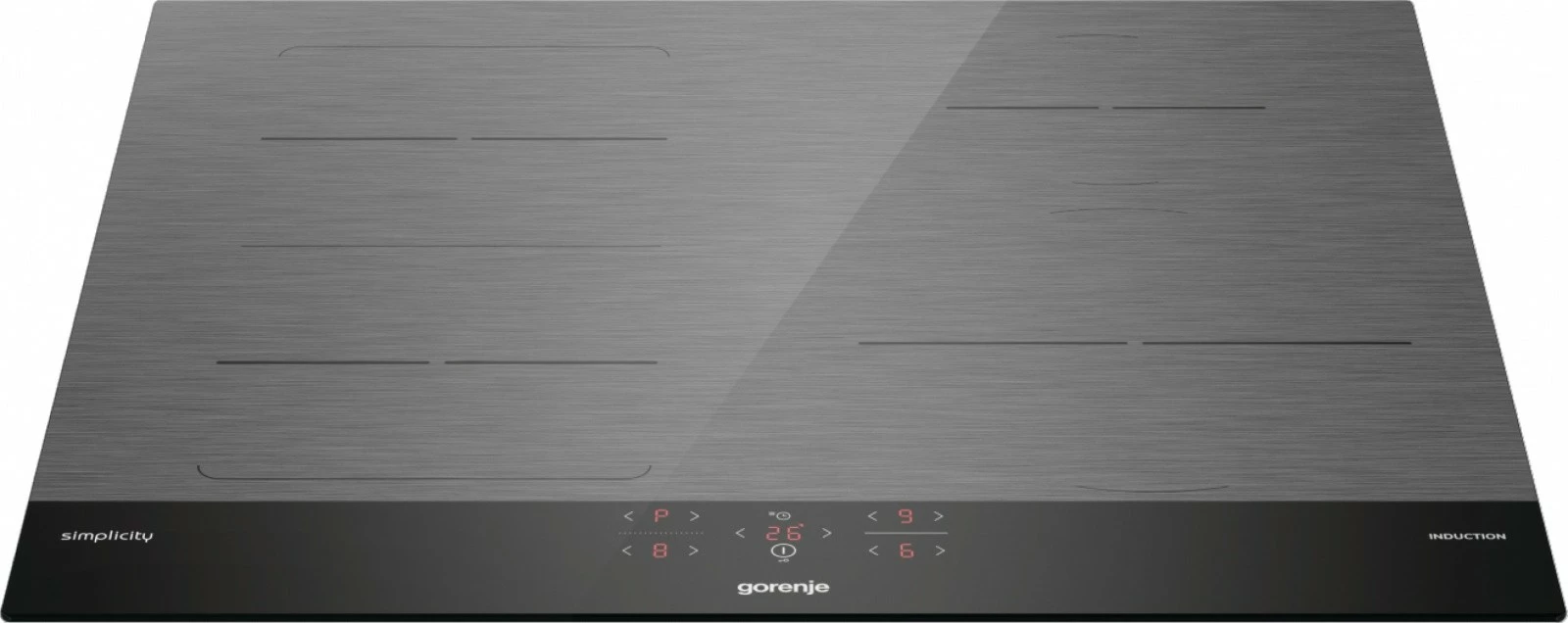 Indukcijska kuhalna plošča Gorenje GI6421SYB, 4 cona, črna