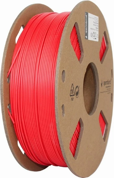Filament PLA 1,75 mm, 1 kg, rdeče fluorescent Gembird 3DP-PLA1.75-01-FR