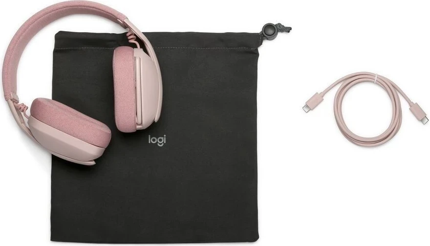Brezžične slušalke Zone Vibe 100, rožnate (Logitech)
