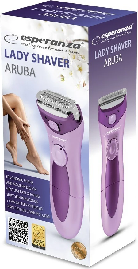 Ženska britvica Esperanza Aruba EBG003V, vijolična